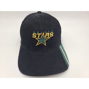 Vintage‎ Dallas Stars Bauer Sports Specialties Adjustable Hat Cap Men NHL Black